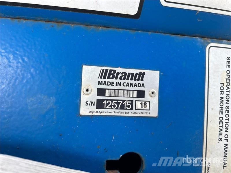 Brandt 15100A 15 in x 100 ft Swing Grain Conveyor Transportna oprema