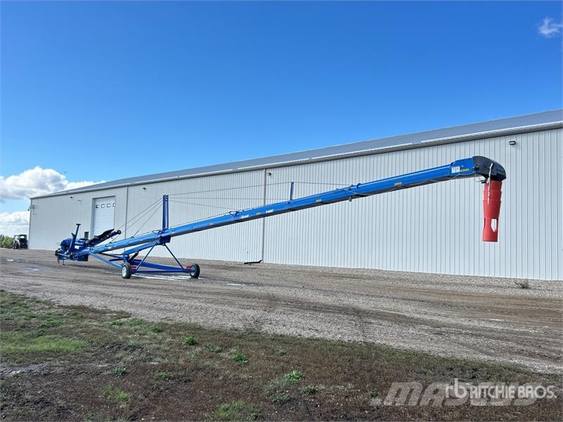 Brandt 15100A 15 in x 100 ft Swing Grain Conveyor Transportbånd