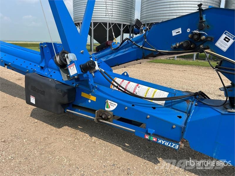 Brandt 15100A 15 in x 100 ft Swing Grain Conveyor 운반 장비