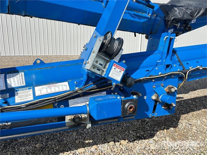 Brandt 15100A 15 in x 100 ft Swing Grain Conveyor Transportbånd
