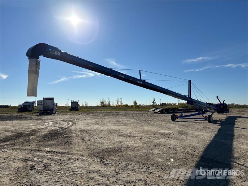 Brandt 1590A 15 in x 90 ft Swing Grain Conveyor معدات نقل