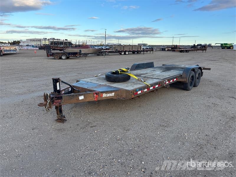 Brandt 22 ft T/A Tilt Deck Trailer 平板拖车
