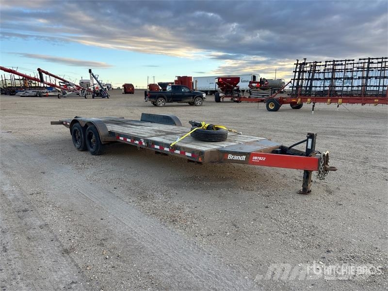 Brandt 22 ft T/A Tilt Deck Trailer 平板拖车