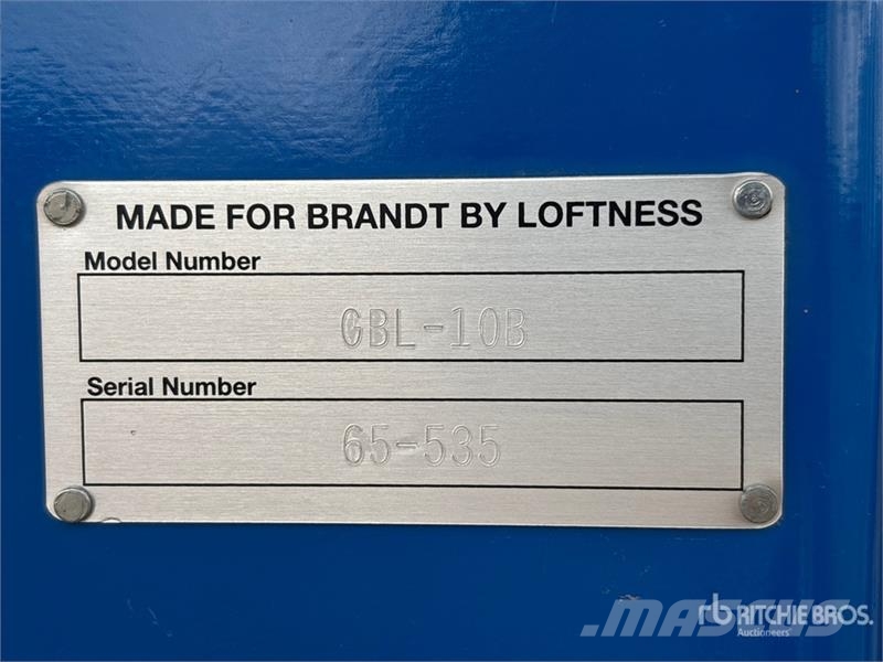 Brandt 3010 GBL 10 ft Grain Bagger Indpakningssystemer/produktionslinier