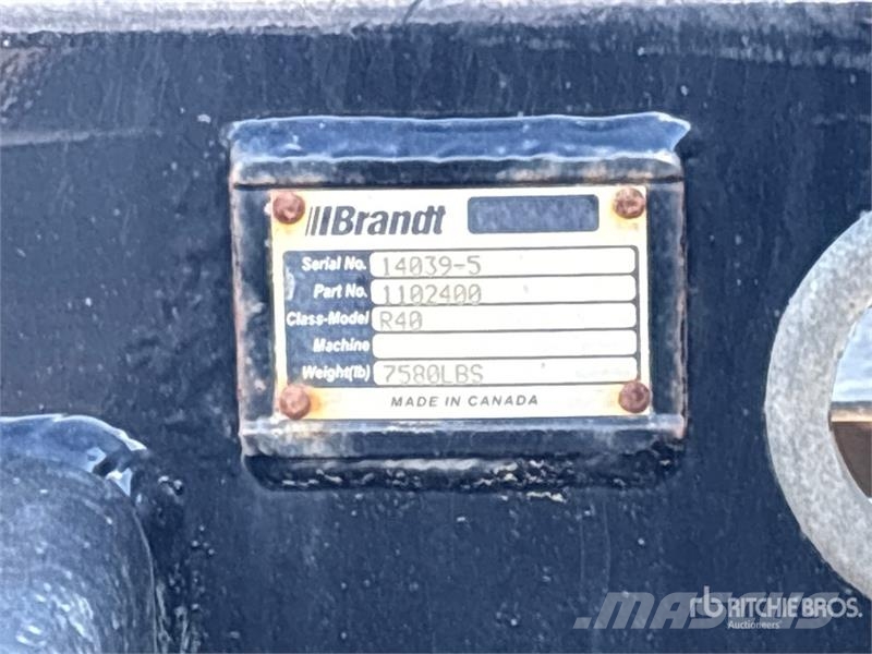 Brandt 40 ton T/A Heavy-Haul Jeep Andre hengere