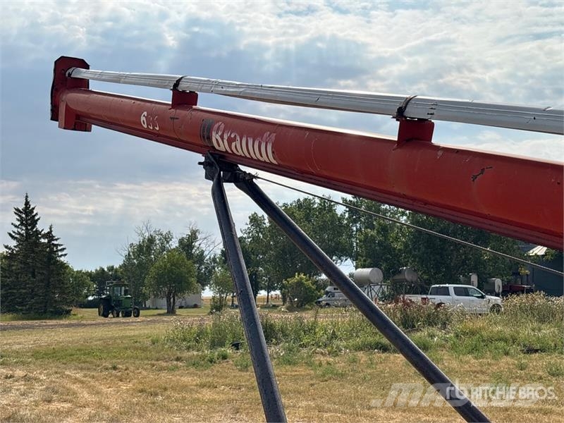 Brandt 635 6 in x 35 ft Grain Auger Material de transporte