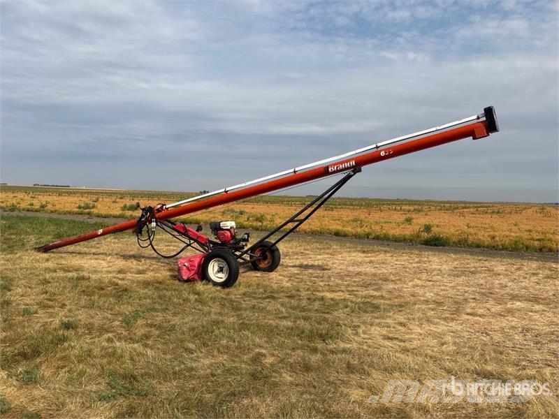 Brandt 635 6 in x 35 ft Grain Auger Material de transporte