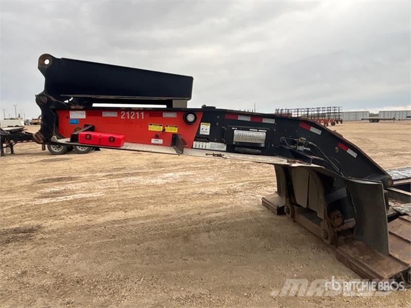 Brandt 65 ton Tri/A Removable Gooseneck Lowboy Trailer لوادر منخفضة
