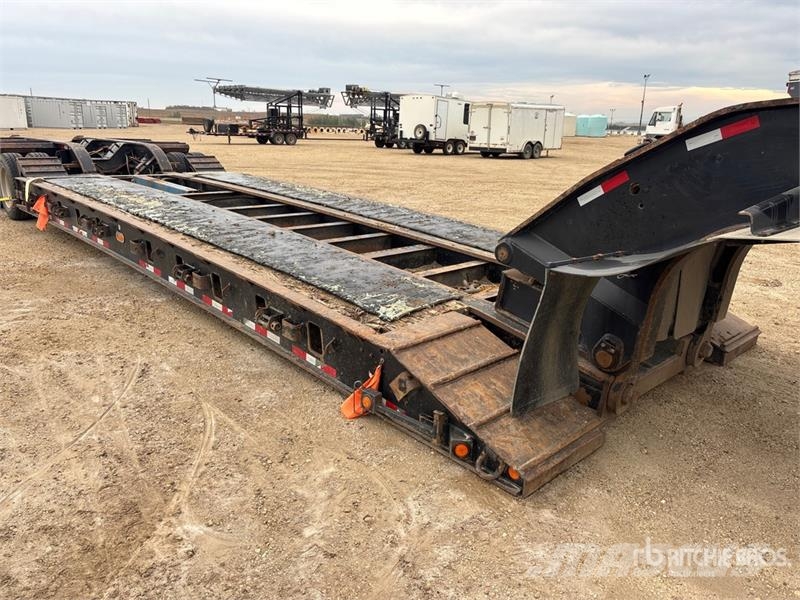 Brandt 65 ton Tri/A Removable Gooseneck Lowboy Trailer لوادر منخفضة