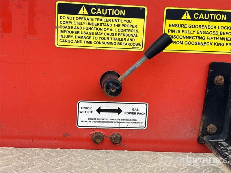 Brandt 65 ton Tri/A Removable Gooseneck Lowboy Trailer لوادر منخفضة