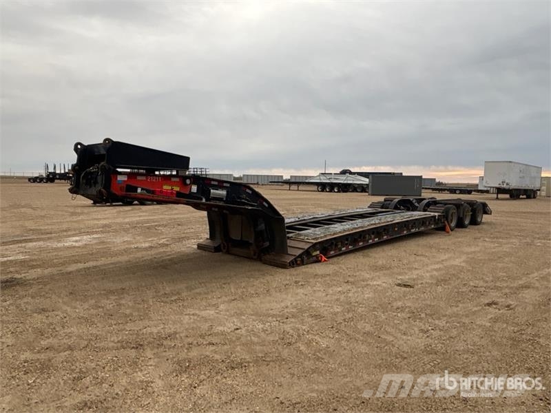 Brandt 65 ton Tri/A Removable Gooseneck Lowboy Trailer لوادر منخفضة