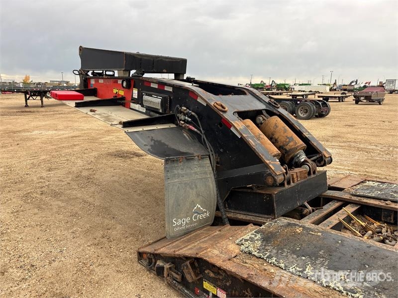 Brandt 65 ton Tri/A Removable Gooseneck Lowboy Trailer لوادر منخفضة