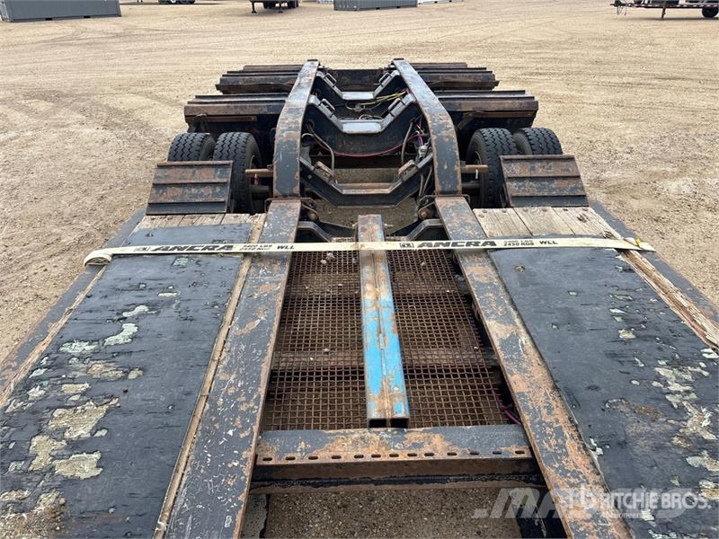 Brandt 65 ton Tri/A Removable Gooseneck Lowboy Trailer لوادر منخفضة