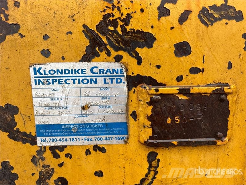 Brandt 66 in Q/C Cleanup Excavator Bucket - Fits John Dee دلاء