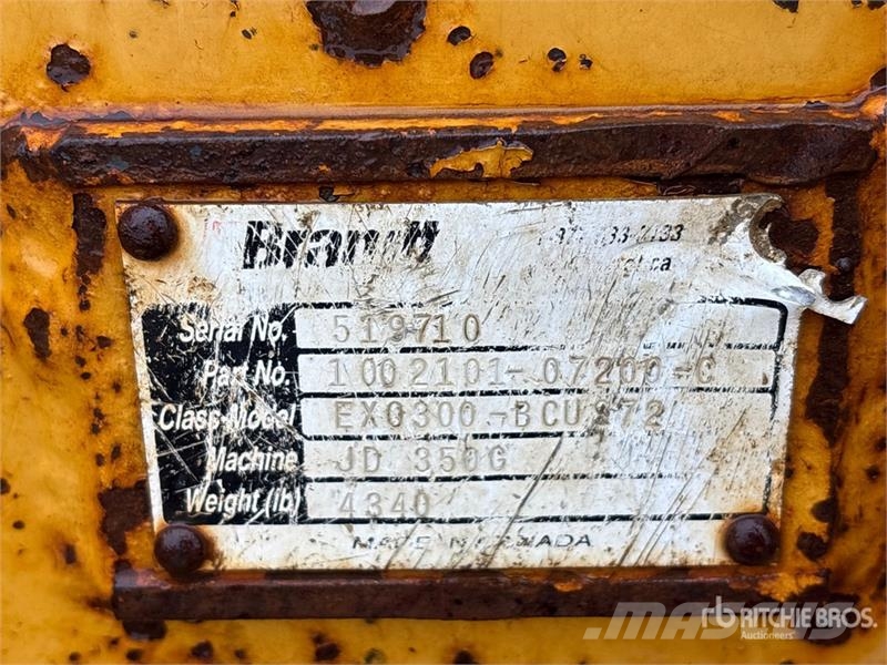Brandt 72 in Q/C Cleanup Excavator Bucket - Fits John Dee دلاء