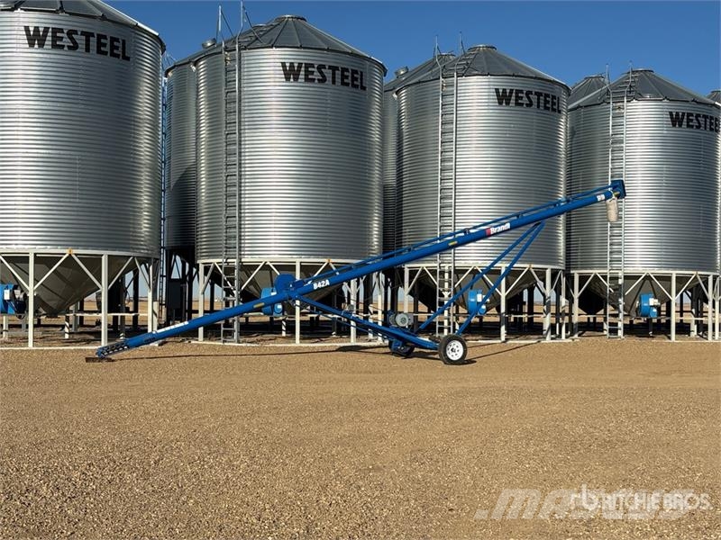 Brandt 842A 8 in x 42 ft Grain Auger Transportbånd