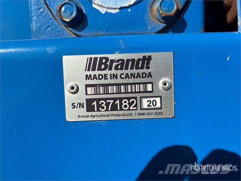 Brandt 842A 8 in x 42 ft Grain Auger Transportbånd
