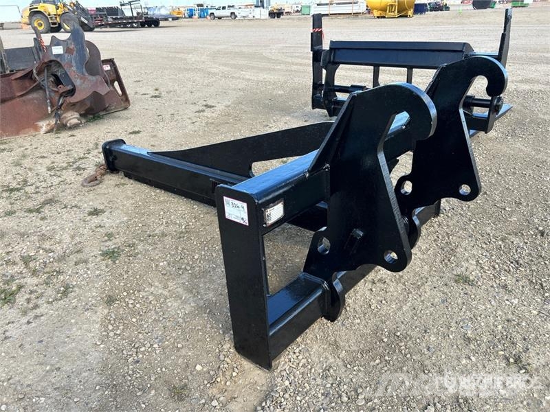 Brandt 90 in Wheel Loader Material Handling Arm Pale gommate telescopiche