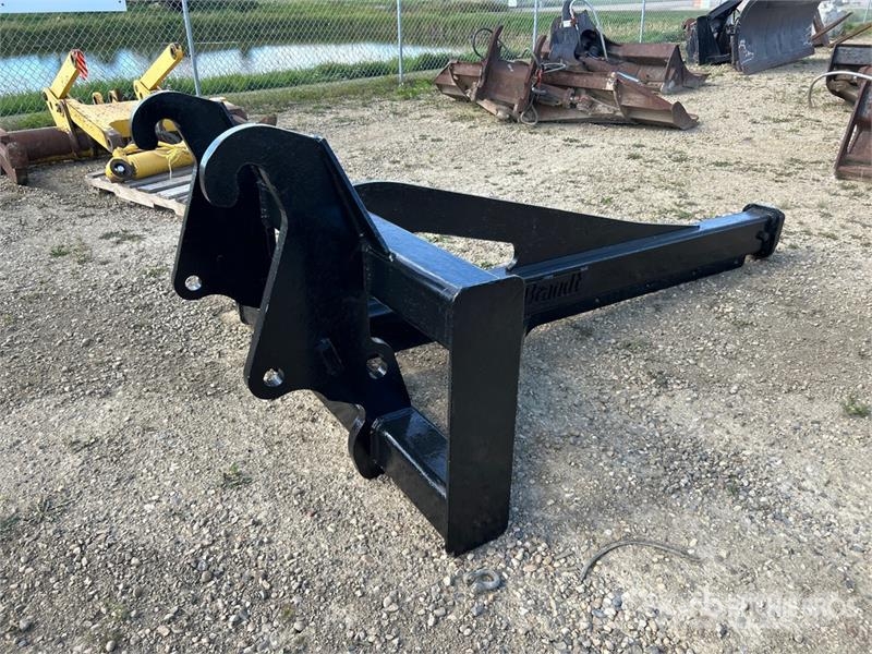 Brandt 90 in Wheel Loader Material Handling Arm Pale gommate telescopiche