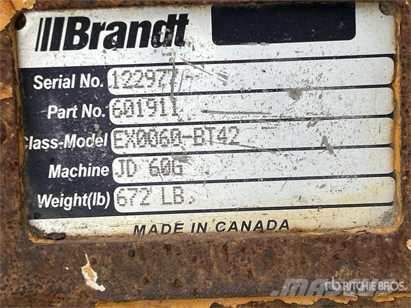Brandt EX0060-BT42 42 in Hydraulic Tilting Bucket - Fits  دلاء