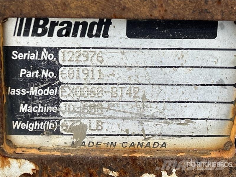Brandt EX0060-BT42 42 in Hydraulic Tilting Bucket - Fits  دلاء