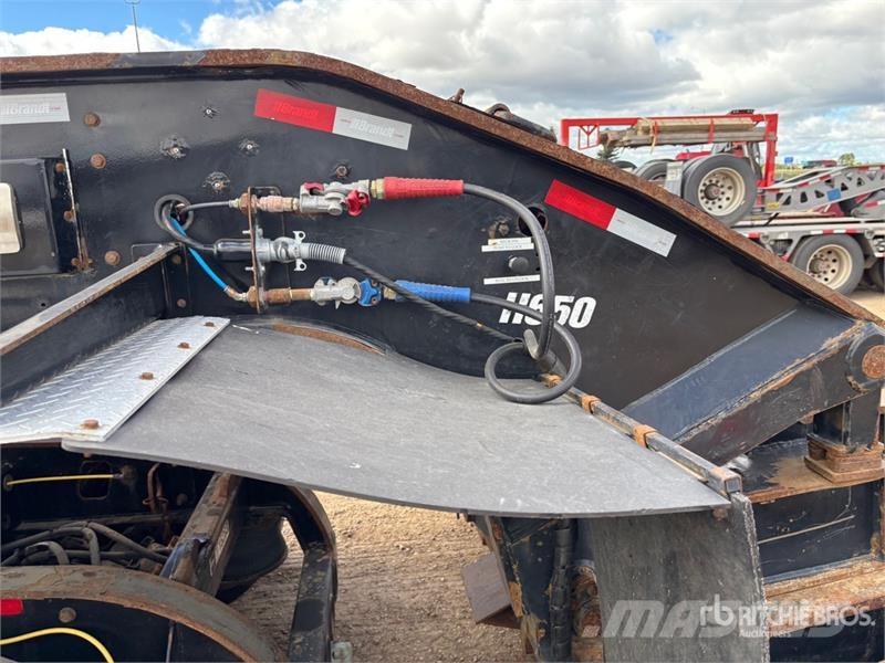 Brandt H650 Tri/A Lowboy Trailer Низкорамные прицепы