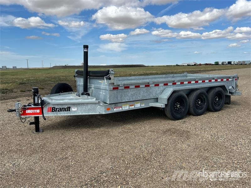 Brandt UBD1116 16 ft Dump Utility Trailer (Unused) Savivartės priekabos