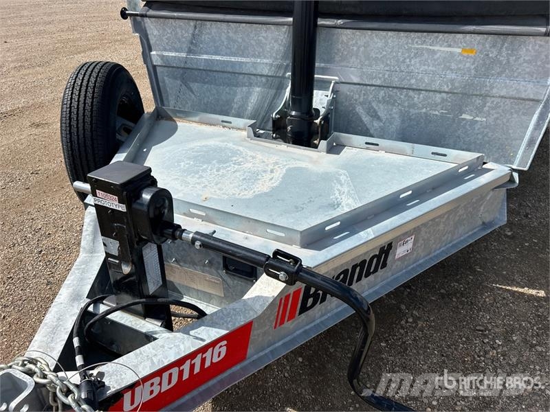 Brandt UBD1116 16 ft Dump Utility Trailer (Unused) Savivartės priekabos