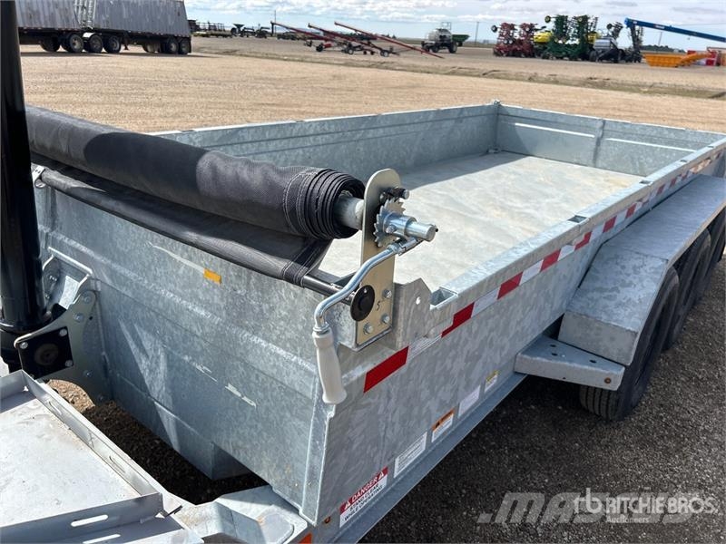 Brandt UBD1116 16 ft Dump Utility Trailer (Unused) Savivartės priekabos