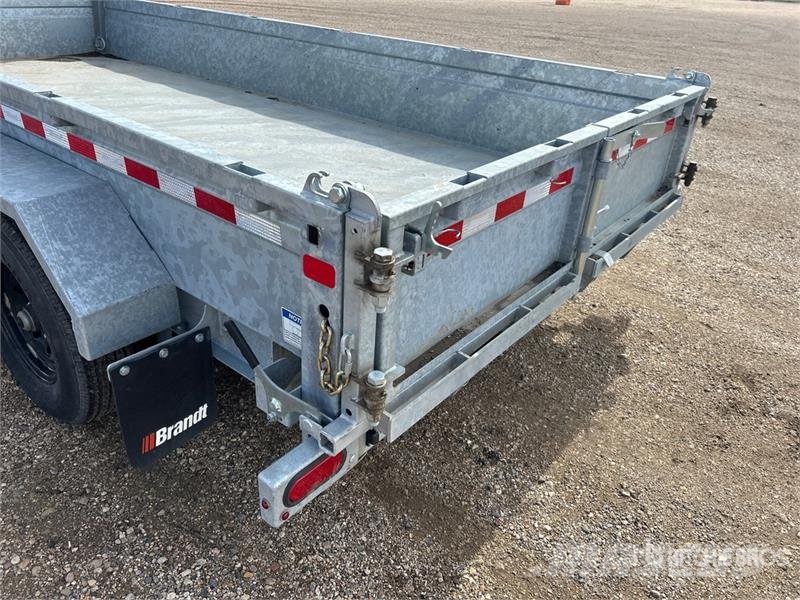 Brandt UBD1116 16 ft Dump Utility Trailer (Unused) Savivartės priekabos