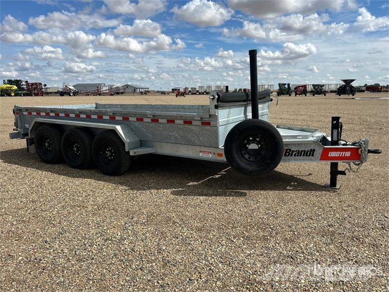 Brandt UBD1116 16 ft Dump Utility Trailer (Unused) Savivartės priekabos