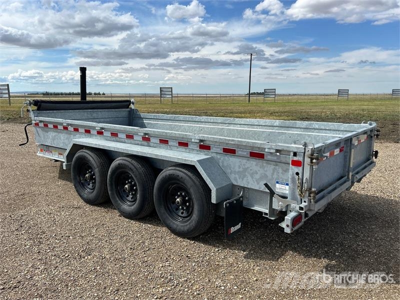Brandt UBD1116 16 ft Dump Utility Trailer (Unused) Savivartės priekabos