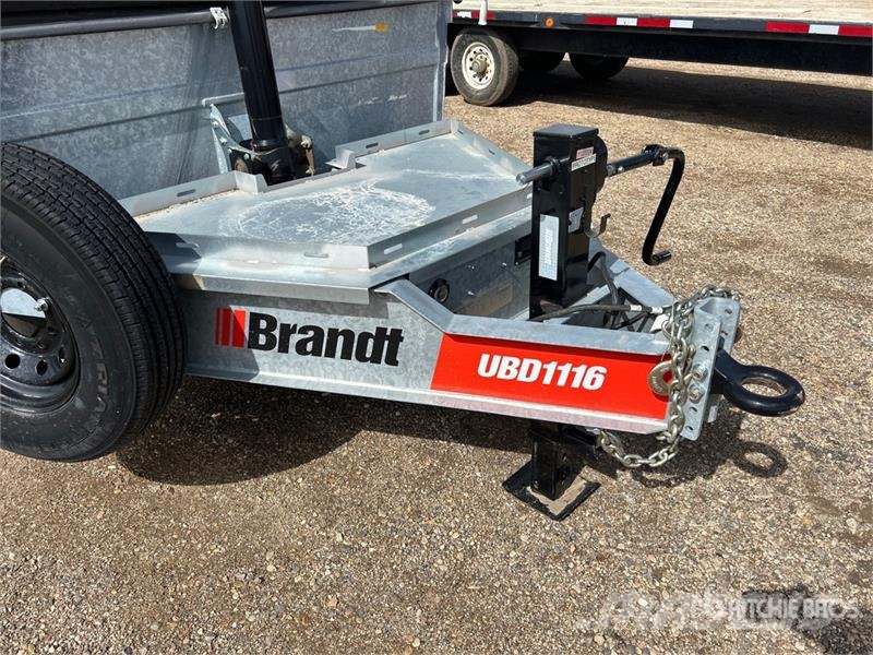 Brandt UBD1116 16 ft Dump Utility Trailer (Unused) Savivartės priekabos