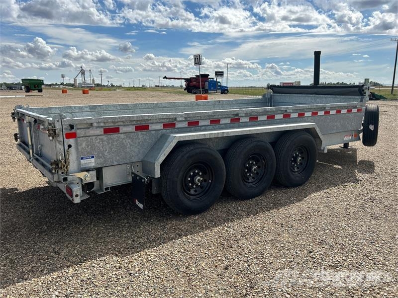 Brandt UBD1116 16 ft Dump Utility Trailer (Unused) Savivartės priekabos