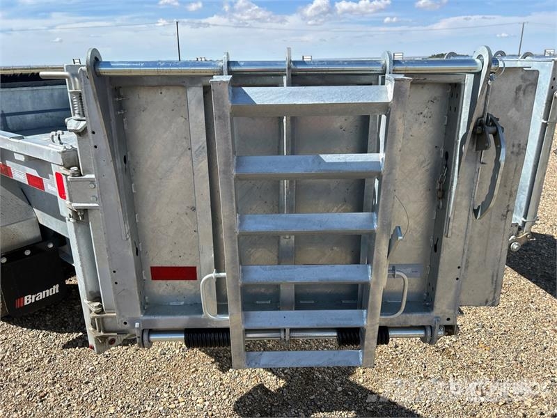 Brandt UBD916 16 ft Dump Utility Trailer (Unused) Savivartės priekabos