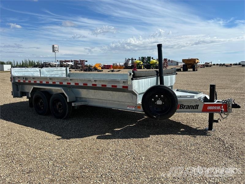 Brandt UBD916 16 ft Dump Utility Trailer (Unused) Savivartės priekabos