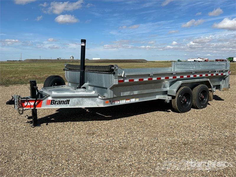 Brandt UBD916 16 ft Dump Utility Trailer (Unused) Savivartės priekabos