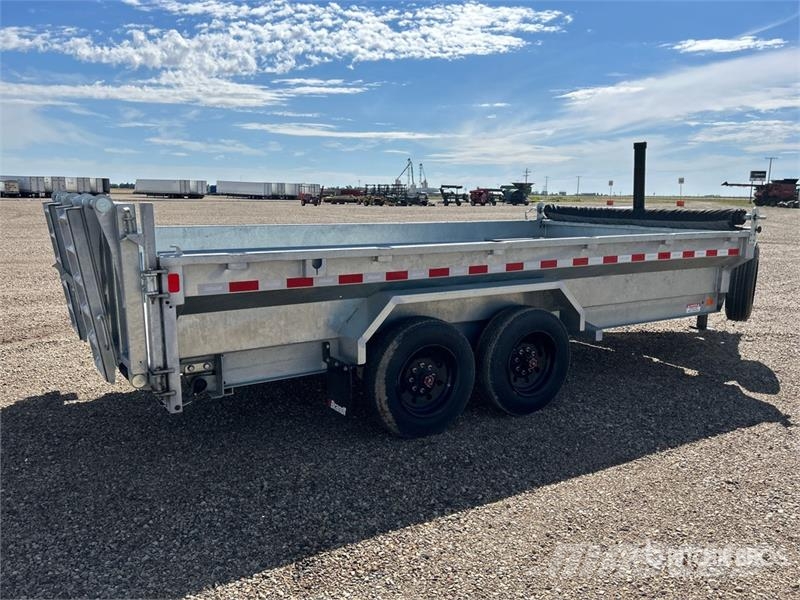 Brandt UBD916 16 ft Dump Utility Trailer (Unused) Savivartės priekabos