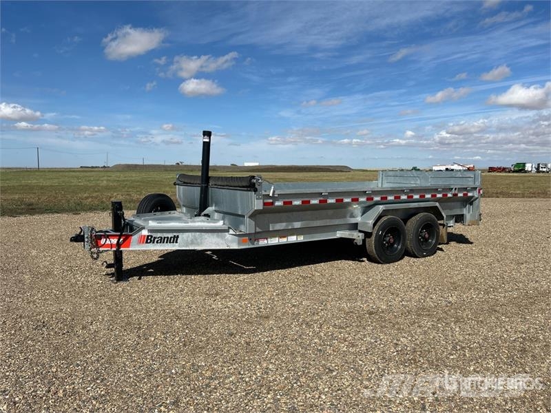 Brandt UBD916 16 ft Dump Utility Trailer (Unused) Savivartės priekabos