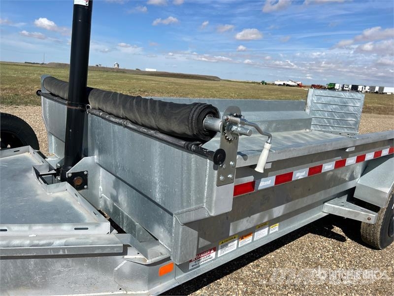 Brandt UBD916 16 ft Dump Utility Trailer (Unused) Savivartės priekabos