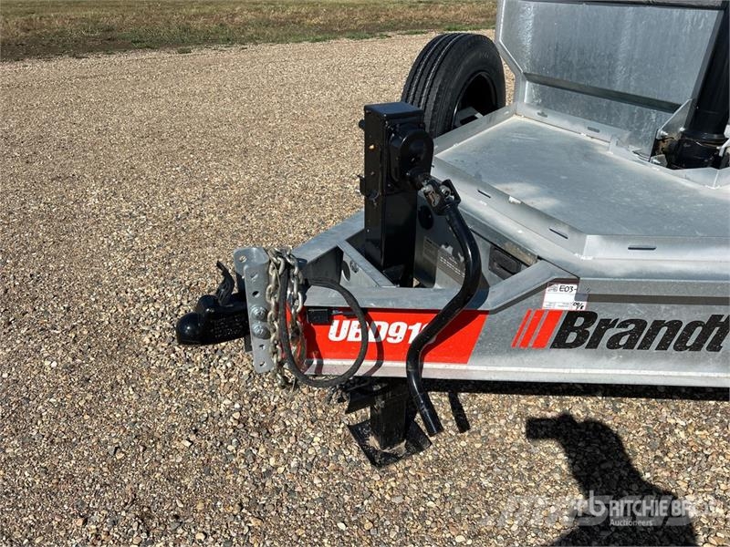 Brandt UBD916 16 ft Dump Utility Trailer (Unused) Savivartės priekabos