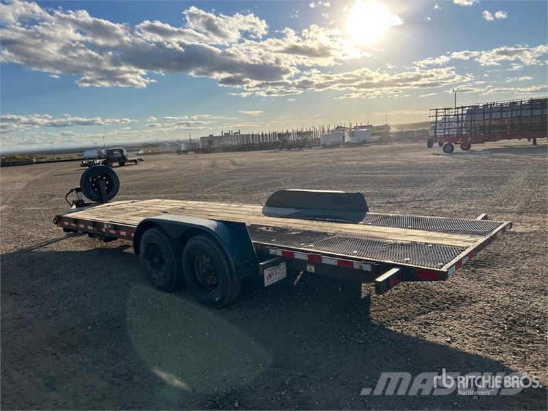 Brandt UBT822 22 ft T/A Tilt Deck Trailer Tieflader