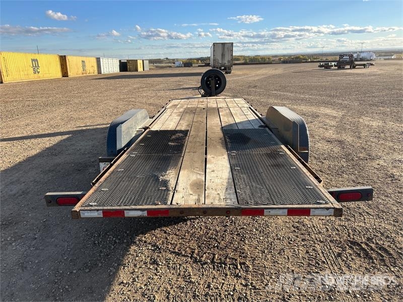 Brandt UBT822 22 ft T/A Tilt Deck Trailer Tieflader