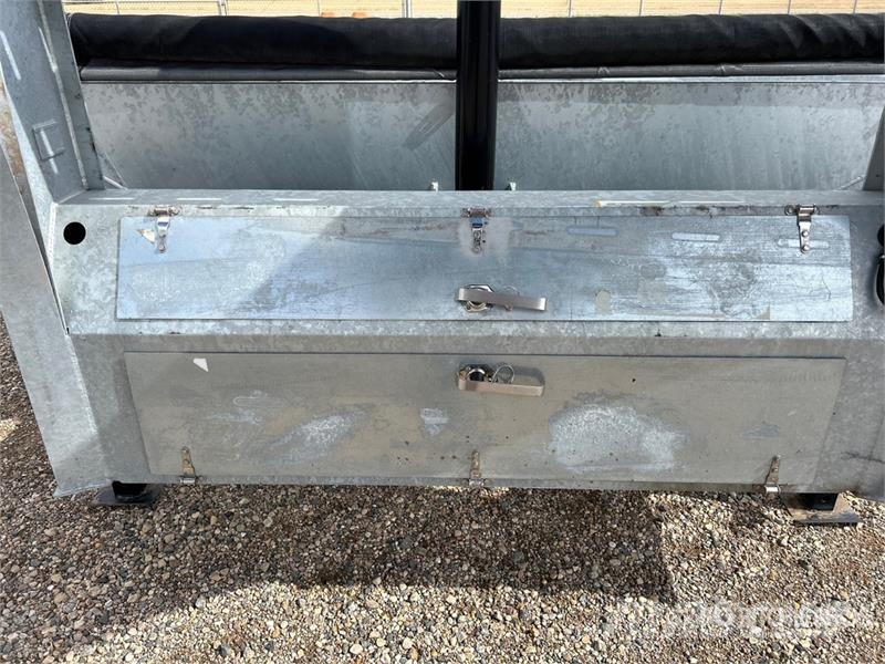 Brandt UGD1116 16 ft Gooseneck Dump Utility Trailer (Unus Savivartės priekabos