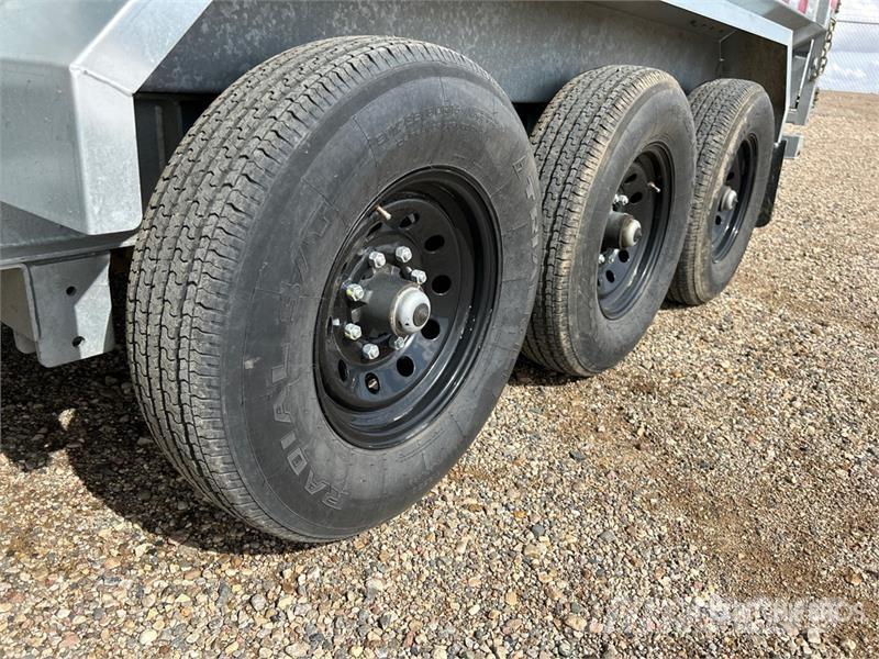 Brandt UGD1116 16 ft Gooseneck Dump Utility Trailer (Unus Savivartės priekabos