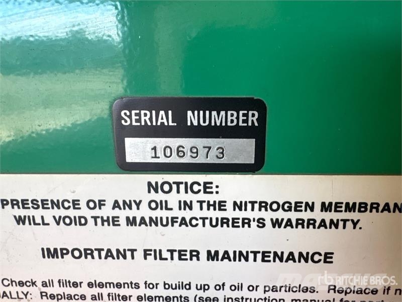  Branick Industries 500 N2 Nitrogen Tire Inflation  معدات البناء - غير ذلك