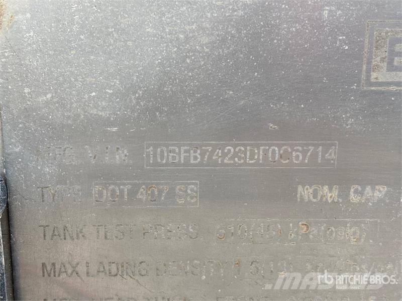 Brenner 29523 L Quad/A Tanker Trailer مقطورات ذات صهاريج