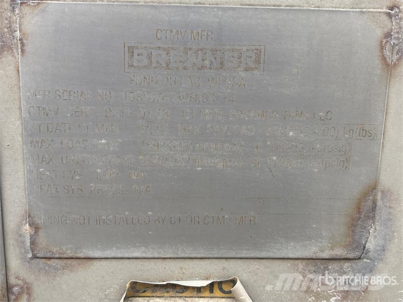 Brenner 29523 L Quad/A Tanker Trailer مقطورات ذات صهاريج