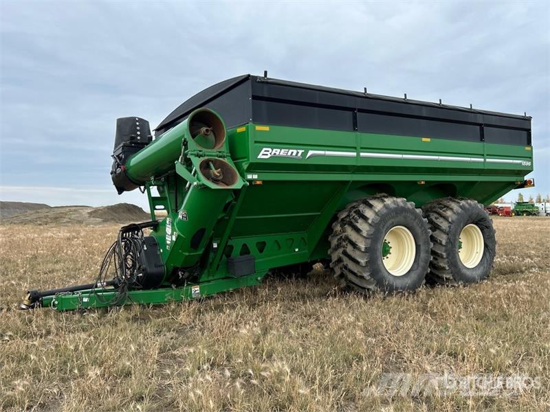 Brent 1596 1500 bu T/A Grain Cart مقطورة حبوب