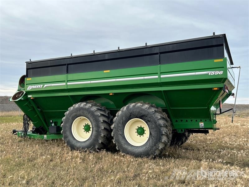 Brent 1596 1500 bu T/A Grain Cart مقطورة حبوب